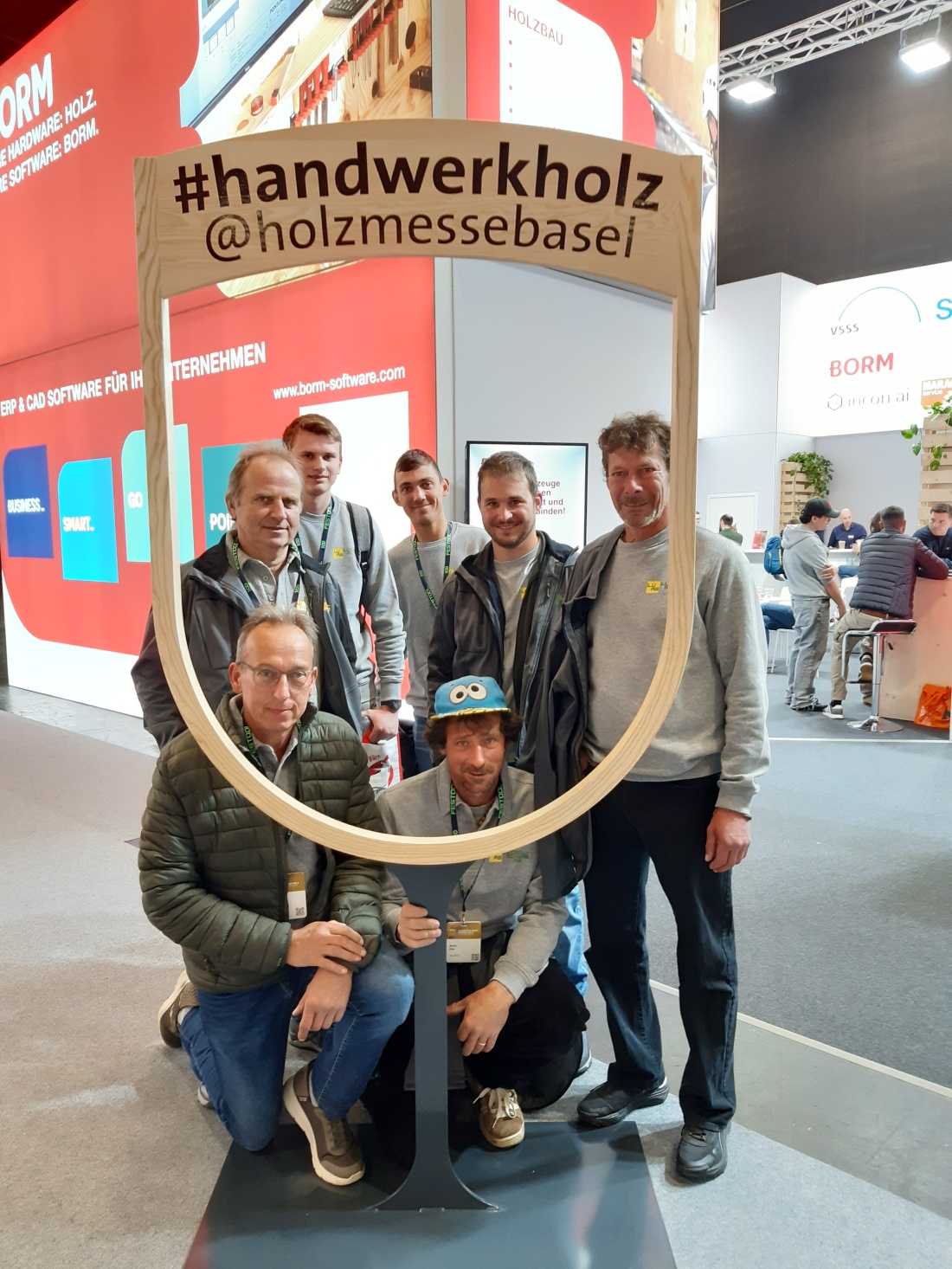 Die LüAG an der Holzmesse Basel